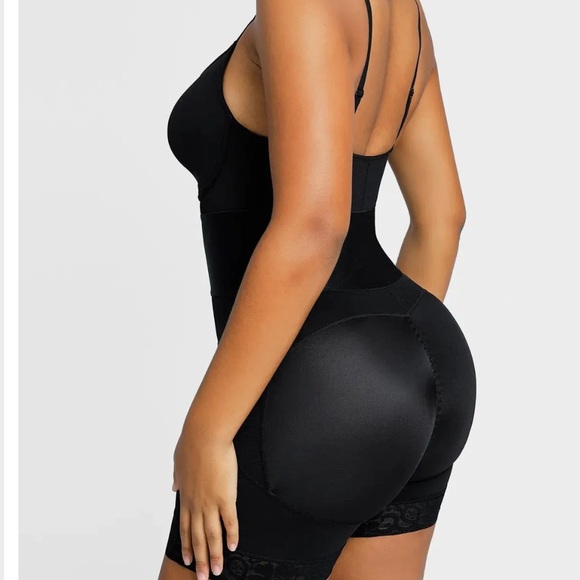 Women's Black Shapewear Bodysuit - Picture 3 of 8